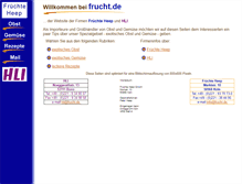 Tablet Screenshot of frucht.com